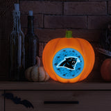 Carolina Panthers<br>LED 3D Logo Resin Pumpkin