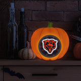 Chicago Bears<br>LED 3D Logo Resin Pumpkin
