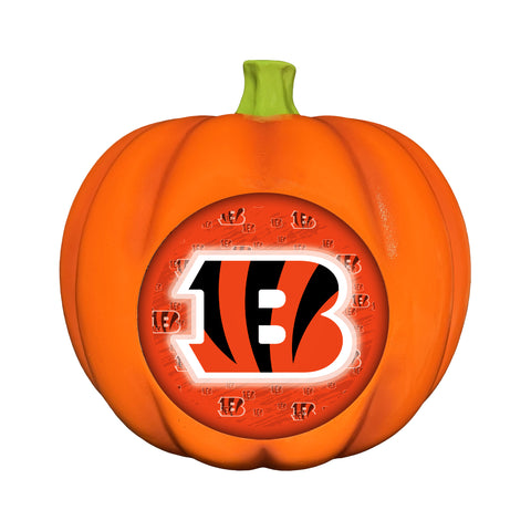 Cincinnati Bengals<br>LED 3D Logo Resin Pumpkin