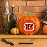 Cincinnati Bengals<br>LED 3D Logo Resin Pumpkin