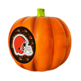 Cleveland Browns<br>LED 3D Logo Resin Pumpkin
