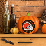 Cleveland Browns<br>LED 3D Logo Resin Pumpkin