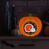 Cleveland Browns<br>LED 3D Logo Resin Pumpkin