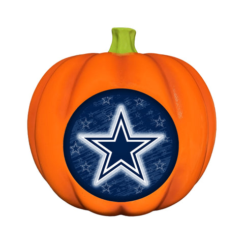 Dallas Cowboys<br>LED 3D Logo Resin Pumpkin