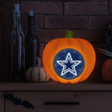 Dallas Cowboys<br>LED 3D Logo Resin Pumpkin