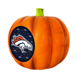 Denver Broncos<br>LED 3D Logo Resin Pumpkin