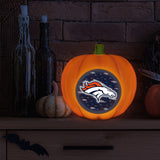 Denver Broncos<br>LED 3D Logo Resin Pumpkin