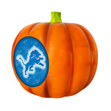 Detroit Lions<br>LED 3D Logo Resin Pumpkin