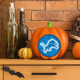 Detroit Lions<br>LED 3D Logo Resin Pumpkin