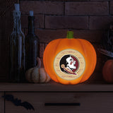 Florida State Seminoles<br>LED 3D Logo Resin Pumpkin