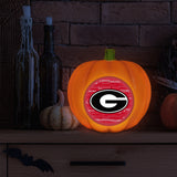 Georgia Bulldogs<br>LED 3D Logo Resin Pumpkin