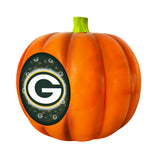 Green Bay Packers<br>LED 3D Logo Resin Pumpkin