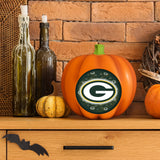 Green Bay Packers<br>LED 3D Logo Resin Pumpkin