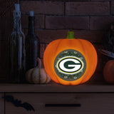 Green Bay Packers<br>LED 3D Logo Resin Pumpkin