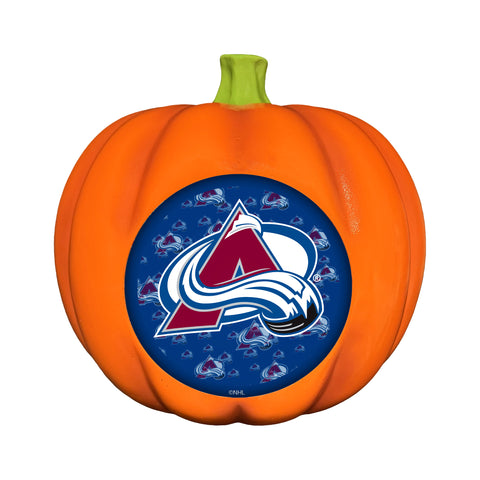 Colorado Avalanche<br>LED 3D Logo Resin Pumpkin