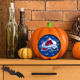 Colorado Avalanche<br>LED 3D Logo Resin Pumpkin