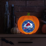 Colorado Avalanche<br>LED 3D Logo Resin Pumpkin