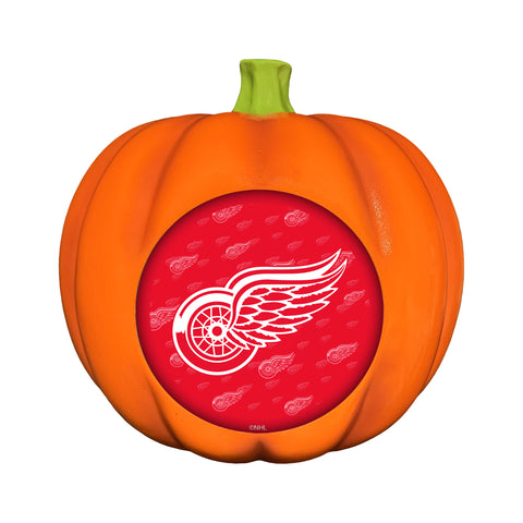 Detroit Red Wings<br>LED 3D Logo Resin Pumpkin