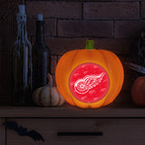Detroit Red Wings<br>LED 3D Logo Resin Pumpkin