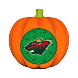 Minnesota Wild<br>LED 3D Logo Resin Pumpkin