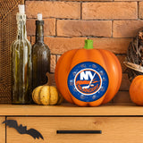 New York Islanders<br>LED 3D Logo Resin Pumpkin