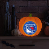 New York Rangers<br>LED 3D Logo Resin Pumpkin