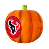 Houston Texans<br>LED 3D Logo Resin Pumpkin