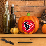 Houston Texans<br>LED 3D Logo Resin Pumpkin