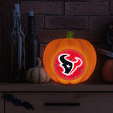 Houston Texans<br>LED 3D Logo Resin Pumpkin
