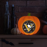 Pittsburgh Penguins<br>LED 3D Logo Resin Pumpkin