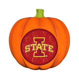Iowa State Cyclones<br>LED 3D Logo Resin Pumpkin