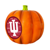 Indiana Hoosiers<br>LED 3D Logo Resin Pumpkin