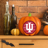 Indiana Hoosiers<br>LED 3D Logo Resin Pumpkin