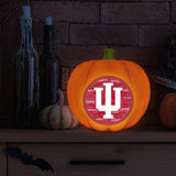 Indiana Hoosiers<br>LED 3D Logo Resin Pumpkin