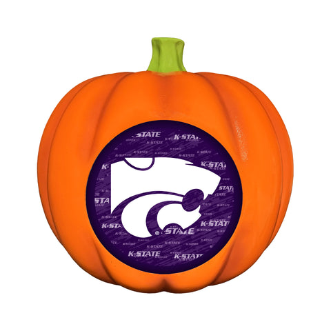 Kansas State Wildcats<br>LED 3D Logo Resin Pumpkin