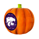 Kansas State Wildcats<br>LED 3D Logo Resin Pumpkin