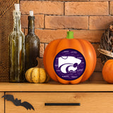 Kansas State Wildcats<br>LED 3D Logo Resin Pumpkin
