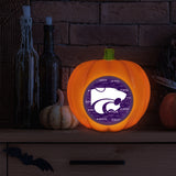 Kansas State Wildcats<br>LED 3D Logo Resin Pumpkin