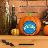 Los Angeles Chargers<br>LED 3D Logo Resin Pumpkin