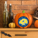 Los Angeles Rams<br>LED 3D Logo Resin Pumpkin