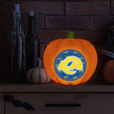 Los Angeles Rams<br>LED 3D Logo Resin Pumpkin