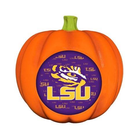 LSU Tigers<br>LED 3D Logo Resin Pumpkin