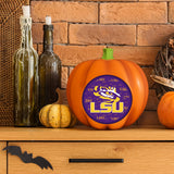 LSU Tigers<br>LED 3D Logo Resin Pumpkin