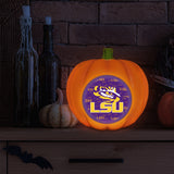 LSU Tigers<br>LED 3D Logo Resin Pumpkin