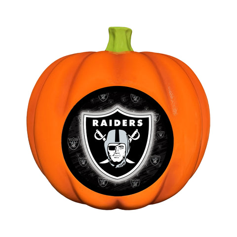 Las Vegas Raiders<br>LED 3D Logo Resin Pumpkin