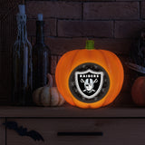 Las Vegas Raiders<br>LED 3D Logo Resin Pumpkin