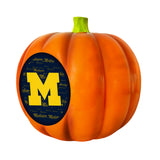 Michigan Wolverines<br>LED 3D Logo Resin Pumpkin