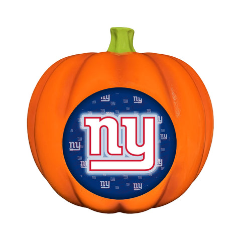 New York Giants<br>LED 3D Logo Resin Pumpkin