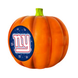 New York Giants<br>LED 3D Logo Resin Pumpkin