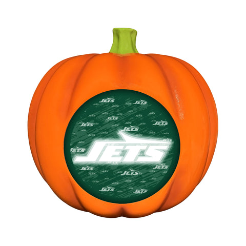 New York Jets<br>LED 3D Logo Resin Pumpkin